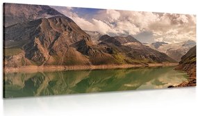 Картина на платно – Езеро в планините