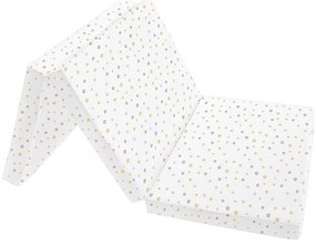 KIKKA BOO Сгъваем матрак 60/120/5 см. DOTS GREY