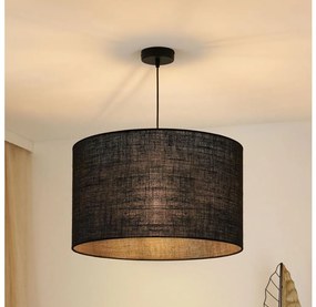 Brilagi - Полилей TUBES ROLLER 1xE27/15W/230V, Ø 50 см, черен