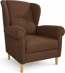 Тъмнокафяво кресло крило Swan – Ropez