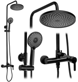 Комплект за душ Rea Ontario Black