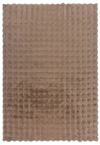 Кафява синтетична кожа 160x230 cm Waffle Faux Fur – Flair Rugs