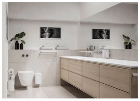 Бяла висяща чаша за четки за зъби Rim - Zone