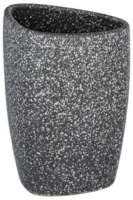 Сива керамична чаша за четки за зъби Pion - Wenko