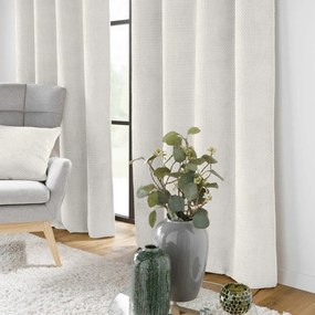Кремаво перде от микрофланела 140x240 cm Flanela – douceur d'intérieur
