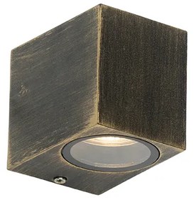 Модерен стенен аплик антично злато IP44 - Baleno