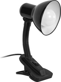 Нощна настолна лампа с щипка JNH045-1T Black