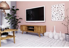 Масичка за телевизор от дъб 160x61 cm Retro - The Beds