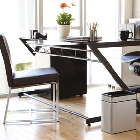 Кошче за отпадъци от неръждаема стомана 10 л - simplehuman