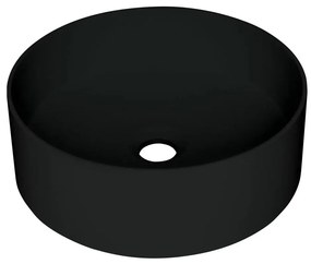 Deante CQS_NU4S - Мивка за плот SILIA Ø 36 см, гранит/черна