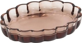 Сапунерка 5five Florea, Стъкло - Кехлибар