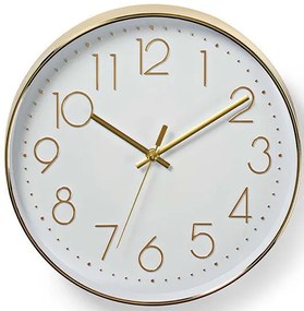 стенен часовник Nedis CLWA015PC30GD