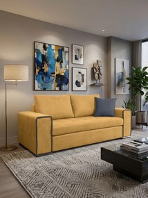 Диван Porto двуместен-Gkri Skouro