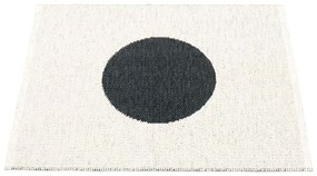 Черно-бял килим за открито и закрито 70x90 cm Vera Black – Pappelina