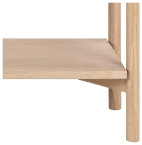 Библиотека от декор от дъб в естествен цвят 169x88x30 cm Braidwood – Actona