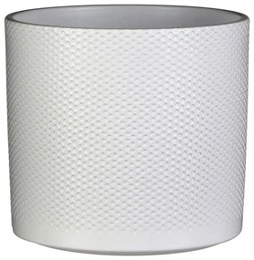 Саксия Mica Decorations Керамика Бял