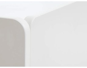 Бяла маса за телевизор 160x55x45 cm Bera – Unique Furniture