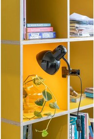 Черна метална настолна лампа (височина 33,5 cm) New Retro – Leitmotiv