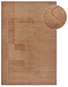 Кафяв ръчно изработен вълнен килим 160x230 cm Charlotte – Villeroy&amp;Boch