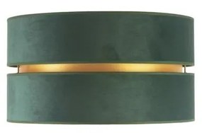 Duolla - Абажур DUO E27 Ø 40 cm зелена/златиста