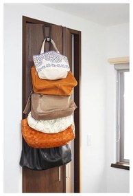 Черна закачалка за чанти с 6 куки Kanazawa Joint - YAMAZAKI