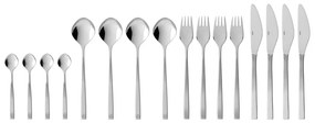 Прибори за хранене от неръждаема стомана в сребрист цвят 16 бр. Fuga – Gense