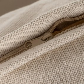 Кремав ленен диван 200 cm – Ixia