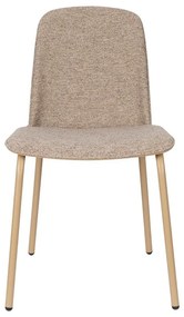 Бежови трапезни столове в комплект от 2 броя Clip - Zuiver