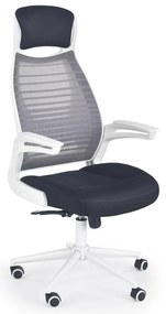 Офисен стол TURI черен/бял/сив