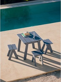 Градинска маса за хранене от масивен бор 77x79 cm Navo – noo.ma