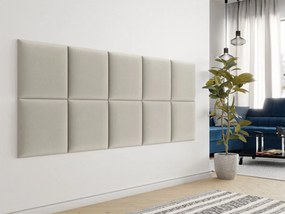 Облицован стенен панел 42x42-Ekrou