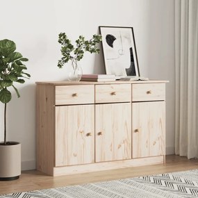 353937 vidaXL Сайдборд ALTA, 112x35x73 см, борово дърво масив