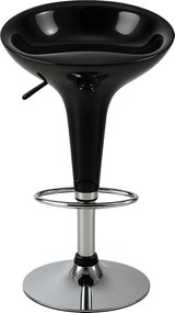 Бар стол Elaina-Черен (2) парчета