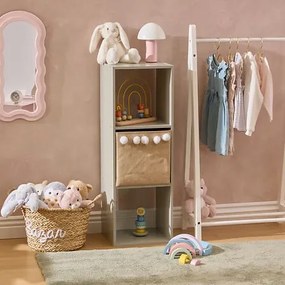 Детски модул atmosphera Mix, Зелен, 32.4×30×94.8 cm, MDF