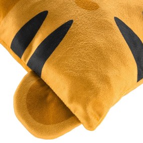 Кадифена детска възглавница 40x40 cm Tigry – douceur d'intérieur