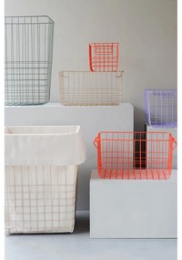 Бежов метален/текстилен кош за пране 64 l Store-It – Mette Ditmer Denmark