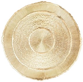 Подложка за хранене в златисто, ⌀ 38 cm - Tiseco Home Studio