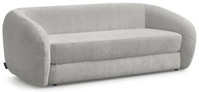 Светлосив шенилов сгъваем диван 228 cm Neyo – Bobochic Paris