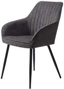 Тъмносив трапезен стол Nolan – Unique Furniture