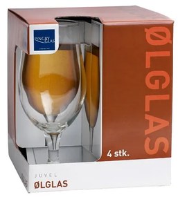 Чаши за бира в комплект от 4 490 ml Juvel - Lyngby Glas