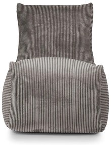 Пуф от рипсено кадифе в тухлен цвят Seat Lounge – SLOWDOWN