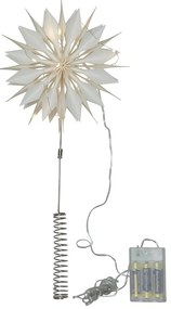 Накрайник за бяла светлина за коледна елха Flinga - Star Trading