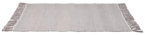 Сива постелка за баня от рециклирана пластмаса Gata, 50 x 80 cm - Wenko