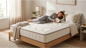 Двустранен матрак от твърда/средно твърда пяна, 80 x 200 cm Cashmere Premier - Moonia