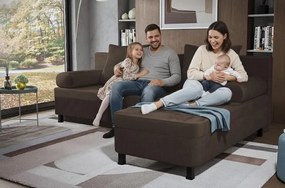 Разтегателен ъглов диван Делано