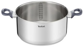 Тенджера Tefal G7124645 DAILY COOK, 24 см, 4.5 л, Thermo-Spot, Индукция, Без PFOA, Инокс