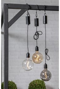 Кафяво външно LED осветително тяло, дължина 1 м Bowl - Star Trading