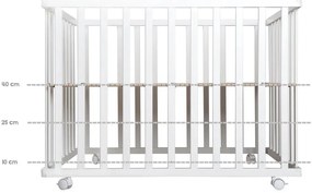 Бяла кошара за игра 100x75 cm Roba style - Roba