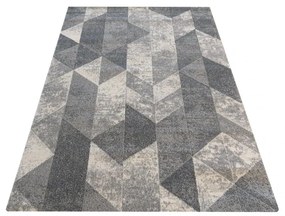 Сив килим с модерен модел Ширина: 80 см | Дължина: 150 см
