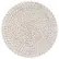 Декорация за стена DKD Home Decor Завършек със състаряващо покритие Естествен 120 x 3 x 120 cm Бял Индианец